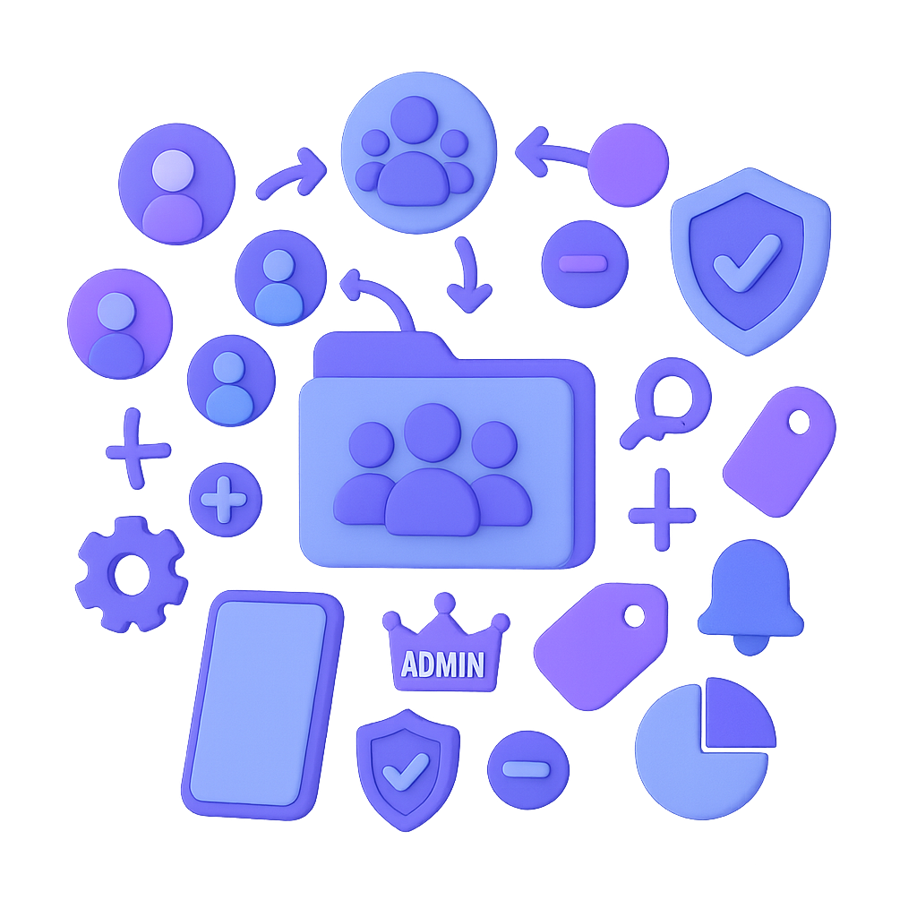 Gestão de grupos do WhatsApp